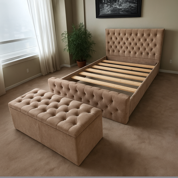 Chesterfield Style Bed