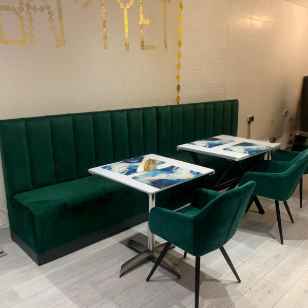 Custom Size Restaurant Booths & Dining Benches