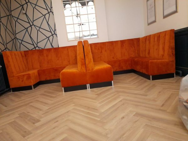 Restaurant Booth Seating – Custom Size Benches