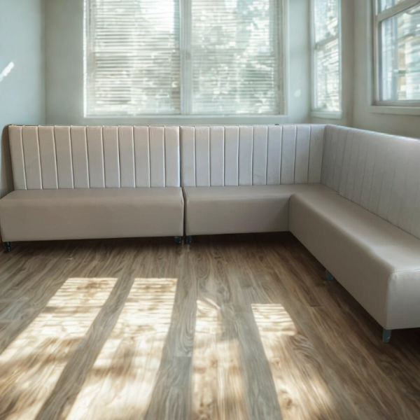 Premium Restaurant Booth Seating – Custom Size Benches Made to Order