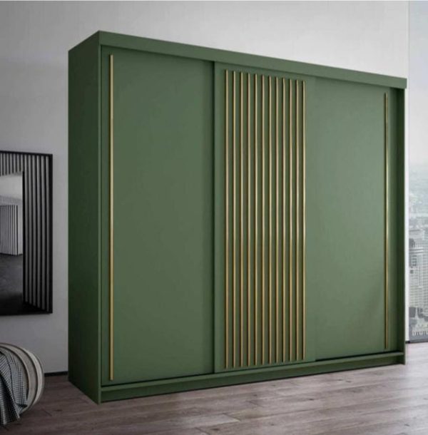 Modern Sliding 3-Door Wardrobe